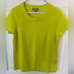 J. Crew small cashmere sweater, green